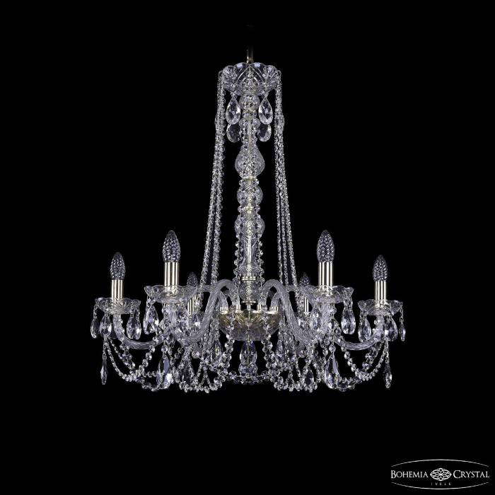 Подвесная хрустальная люстра 1402 Bohemia 1402/6/240/h-73 G