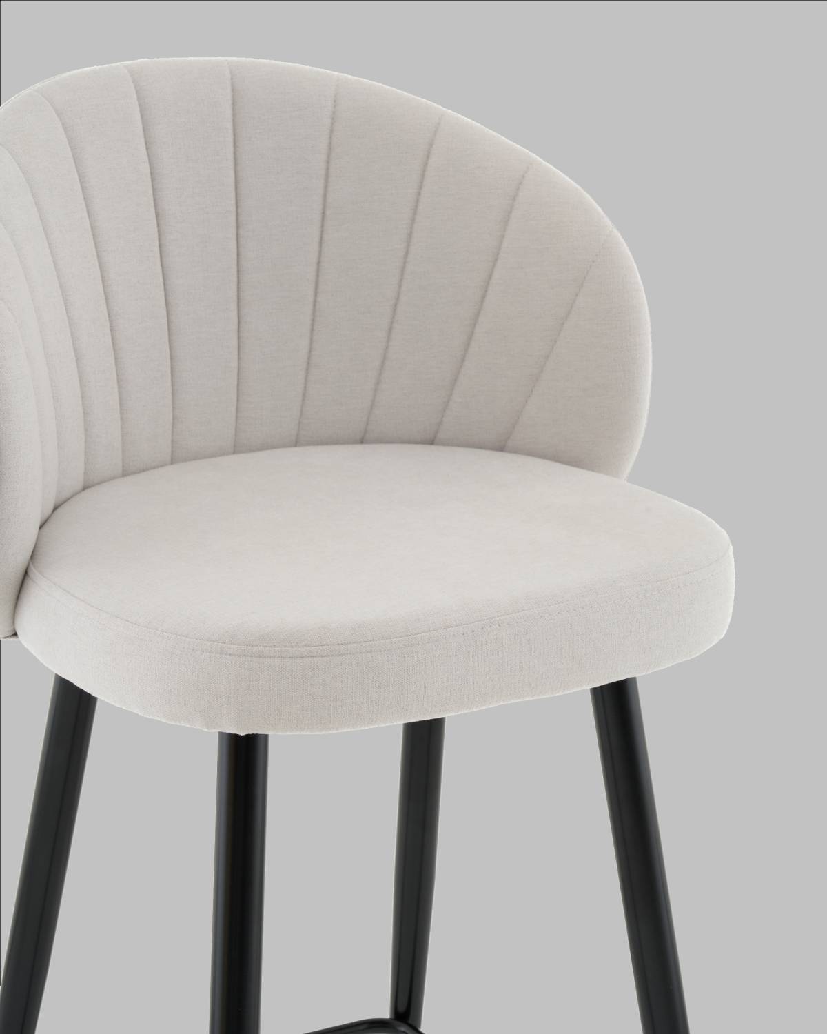 Полубарный стул Stool Group vd-hanningem-pf-silver