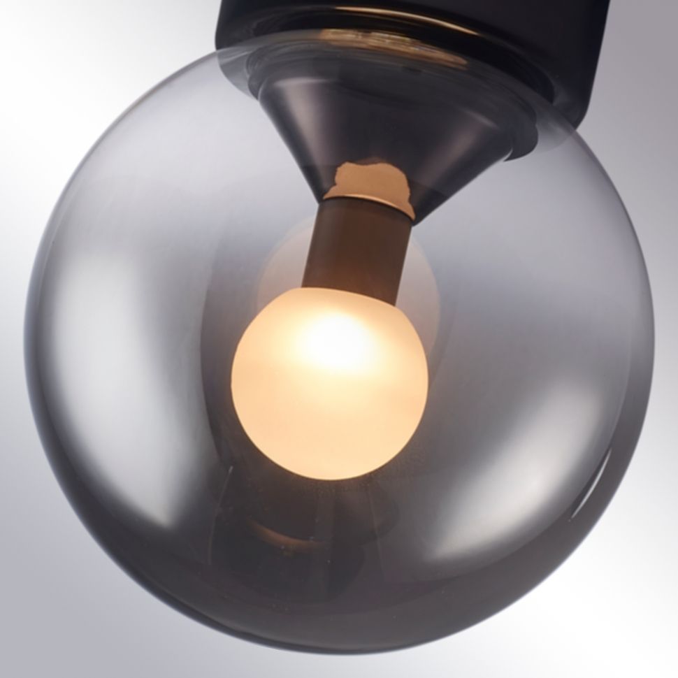 Настенный светильник ILedex Aura 8615W-1S BK-SM