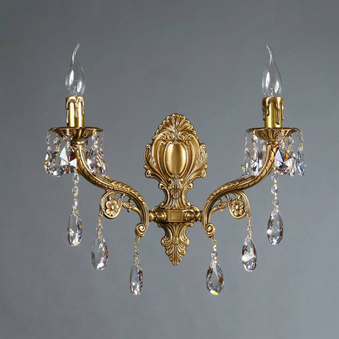 Настенное бра Ambiente Ferro 8828/2 AB Tear drop