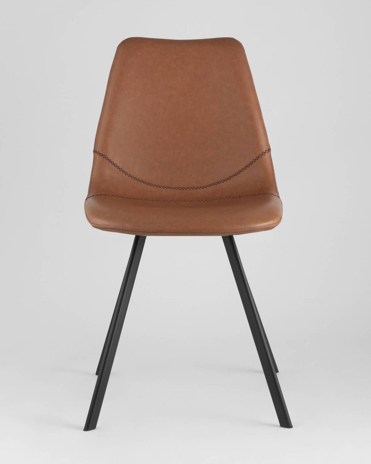 Обеденный стул Stool Group Саксон SAXON PU BROWN