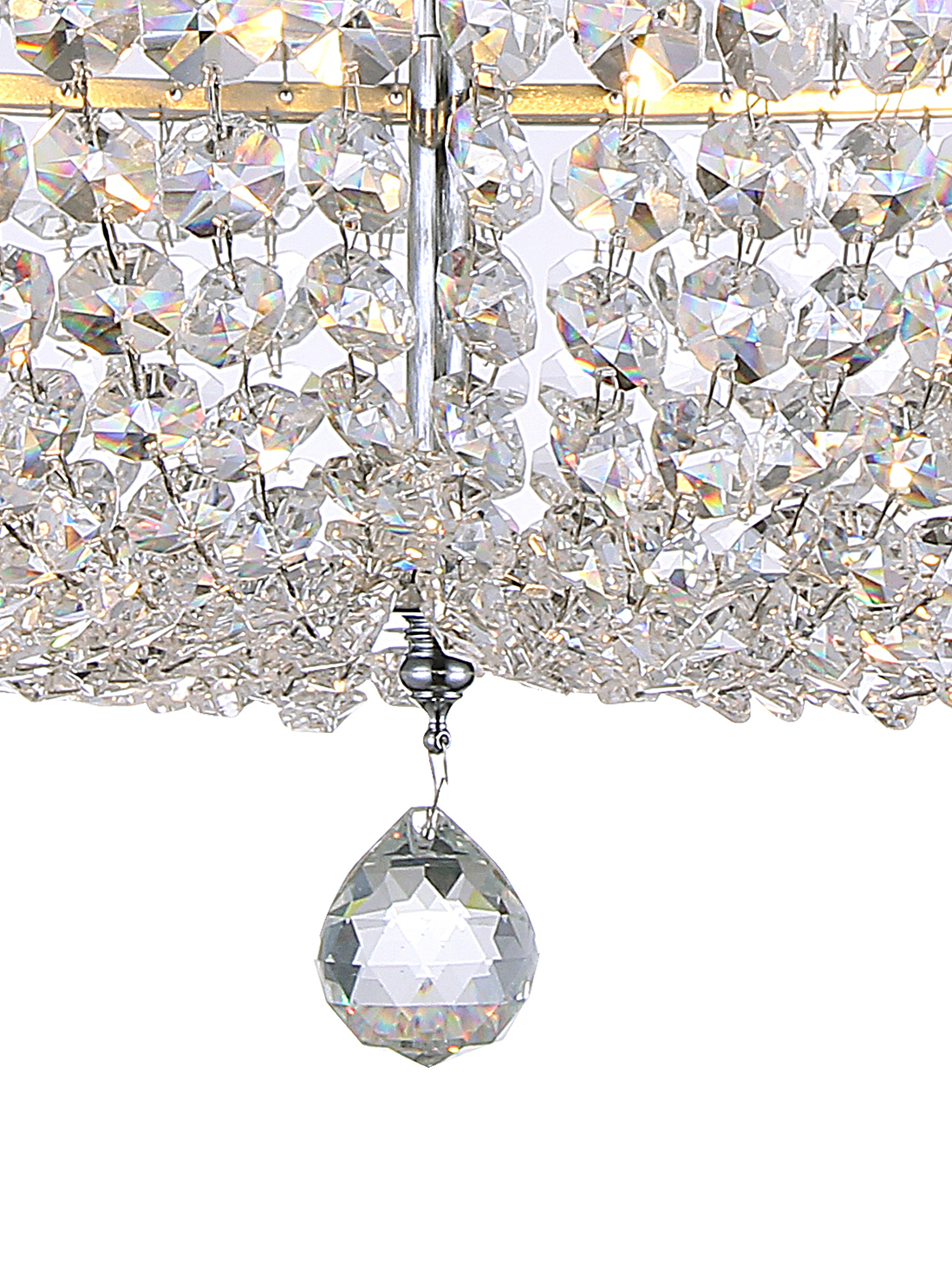 Потолочная люстра Natali Kovaltseva Barocco BAROCCO 81405/8C CHROME