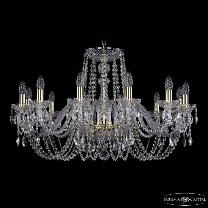 Подвесная хрустальная люстра 1402 Bohemia 1402/12/300 G