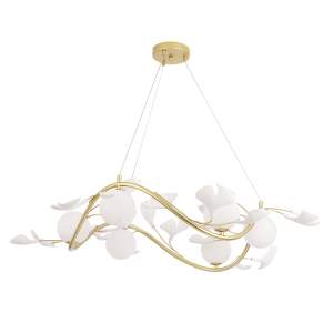 Подвесная люстра Crystal Lux Colibri COLIBRI SP6 GOLD