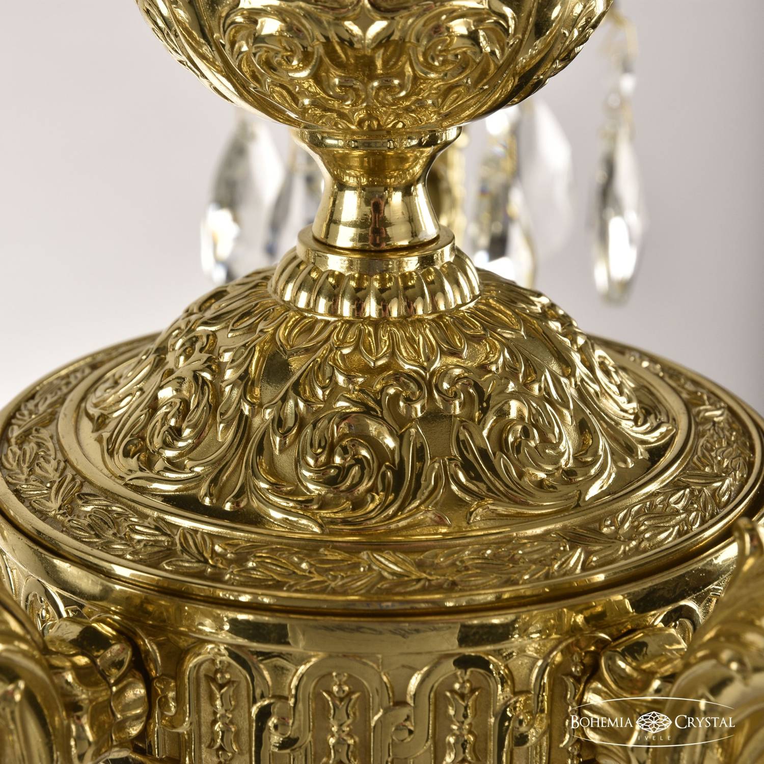 Подвесная хрустальная люстра 7101 Bohemia 71101/5/175 B G