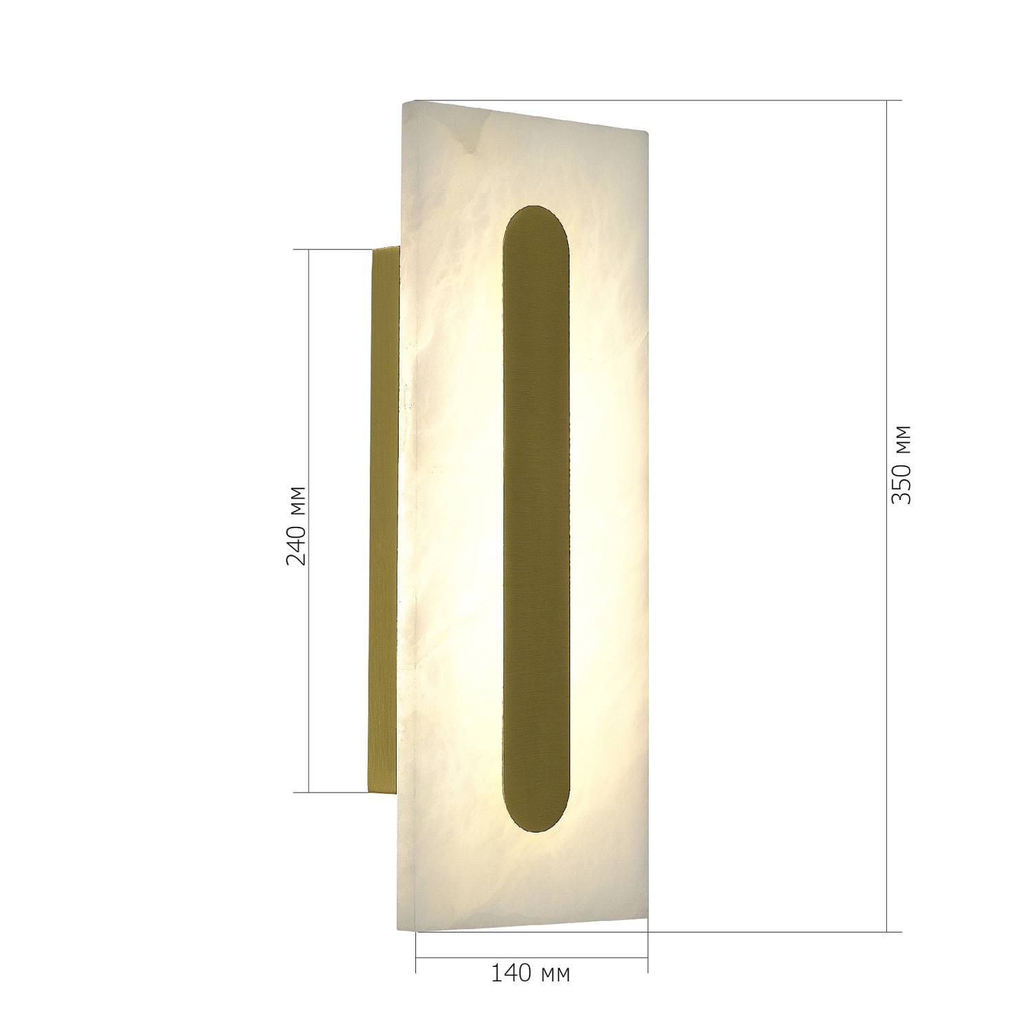 Настенный светильник ST Luce Geom SL6139.221.01