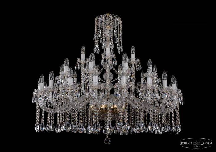 Подвесная хрустальная люстра 1413 Bohemia 1413/20+10+5/400 G
