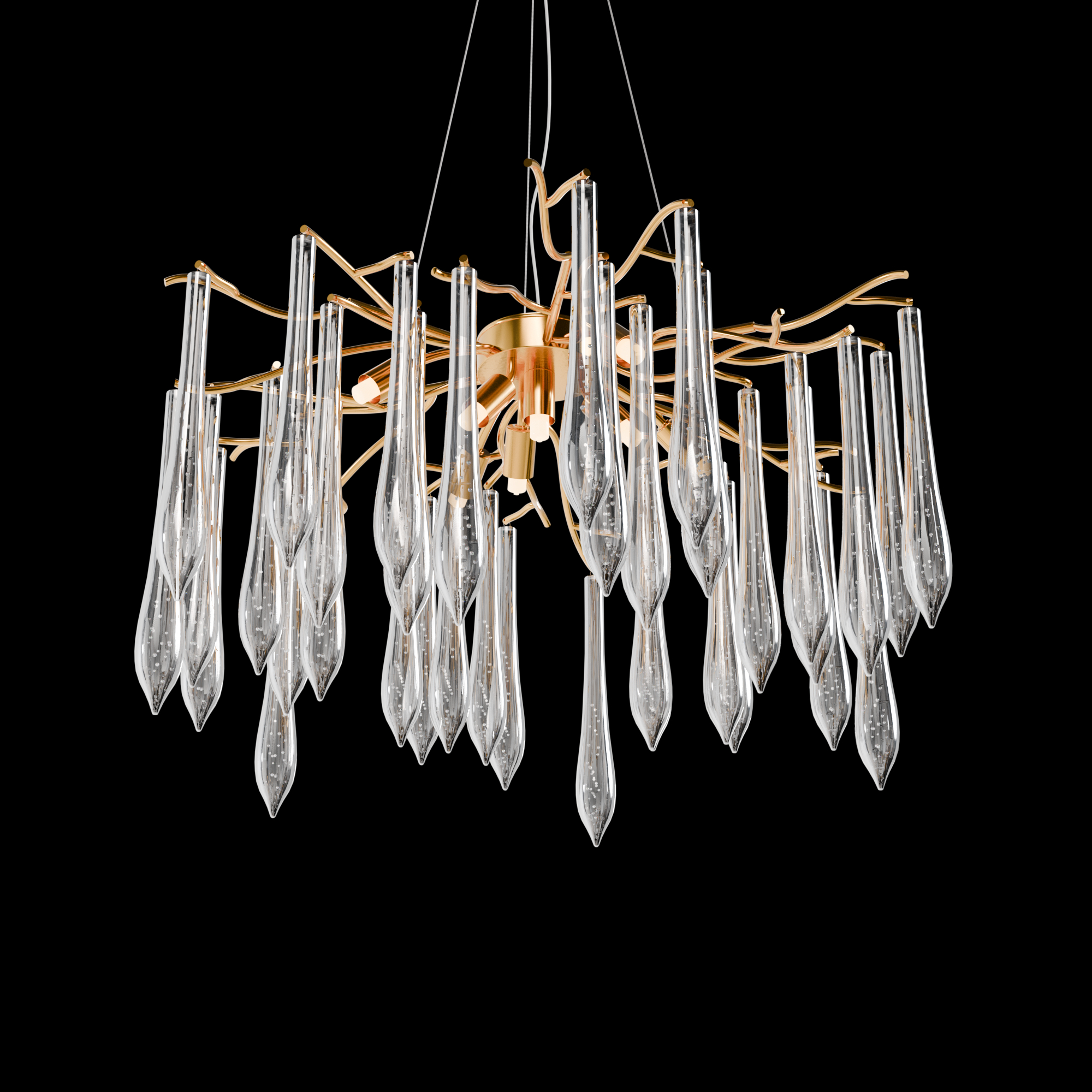 Подвесная люстра LIGHTERA Dewdrop LE302L-8G