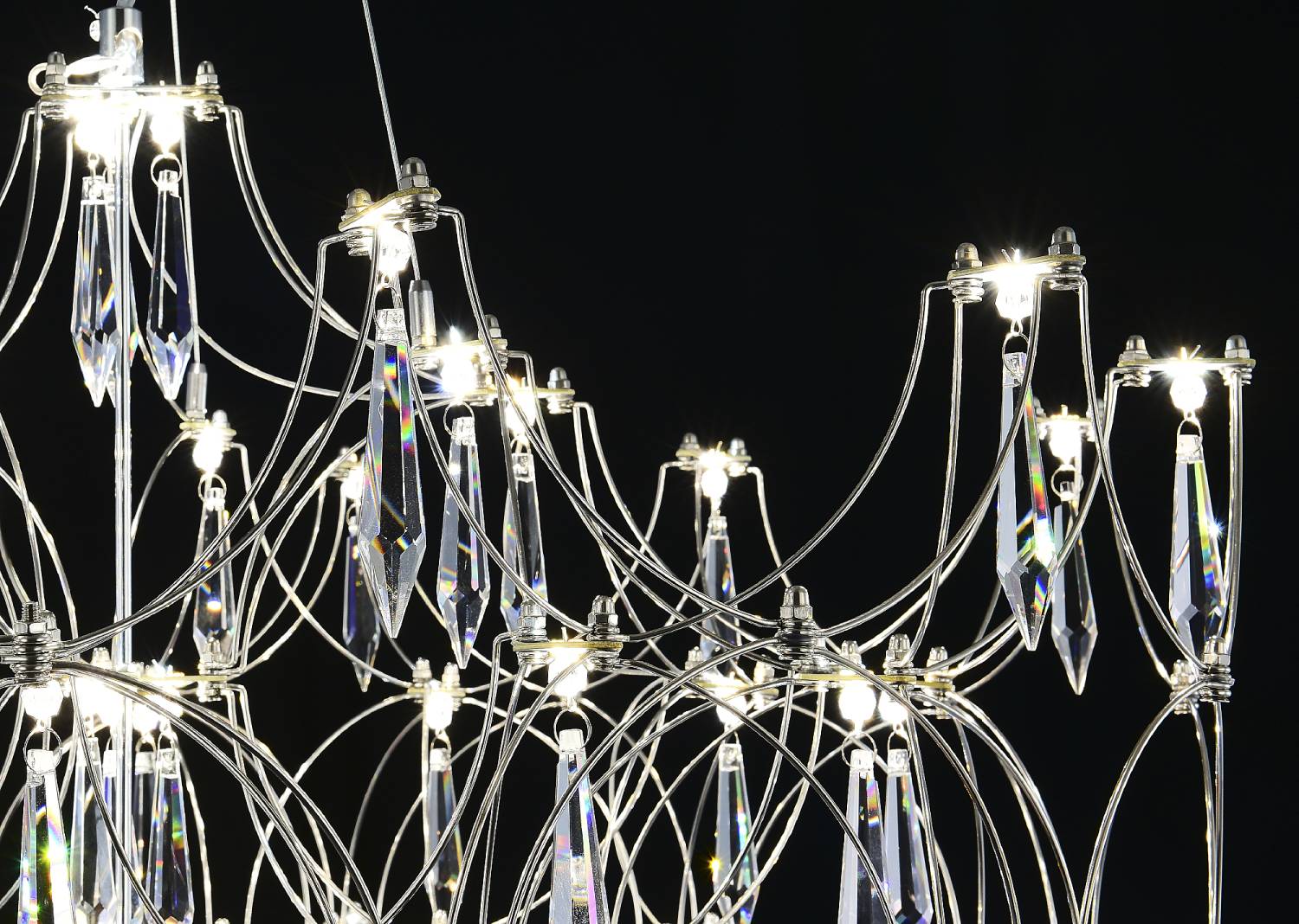 Подвесная люстра MyFar Ileria MR2650-57P-76AP