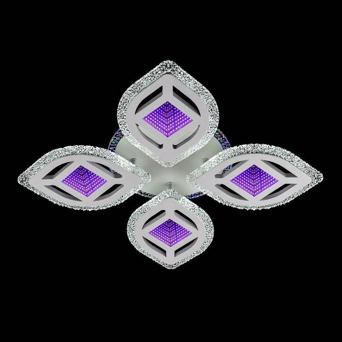 Потолочная люстра ЭкономСвет 51242 51242/4+1WT RBP+3D Потолочная люстра ЭкономСвет 51242 51242/4+1WT RBP+3D