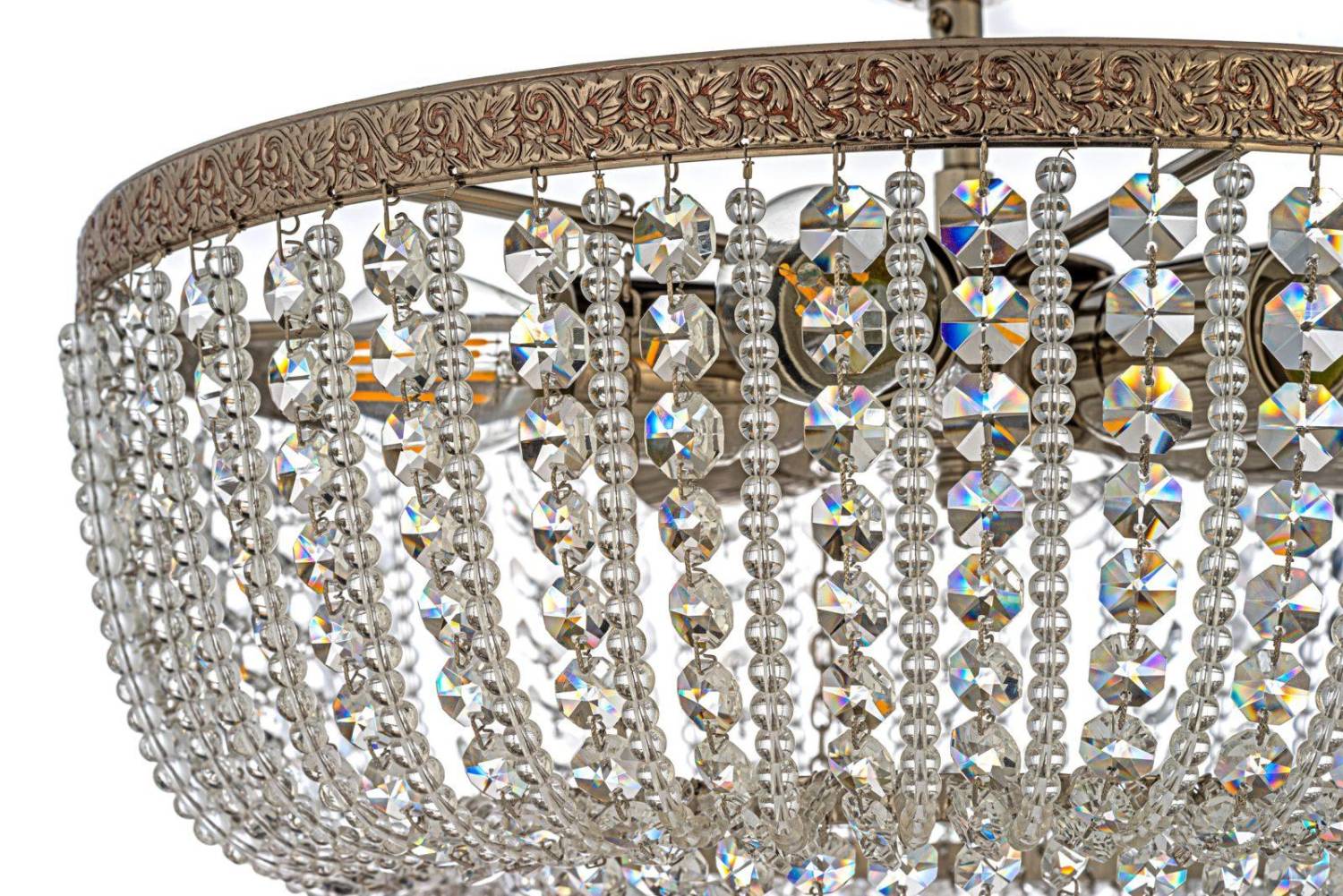 Потолочная хрустальная люстра Arti Lampadari Favola Favola E 1.3.40.502 N