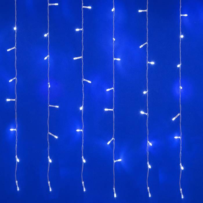 Занавес светодиодный, 3х2м Uniel ULD-C3020-384/DTA/RC WHITE IP44