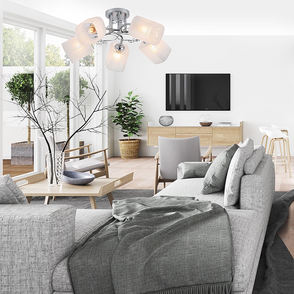 Потолочная люстра Escada Spirea 1105/5PL