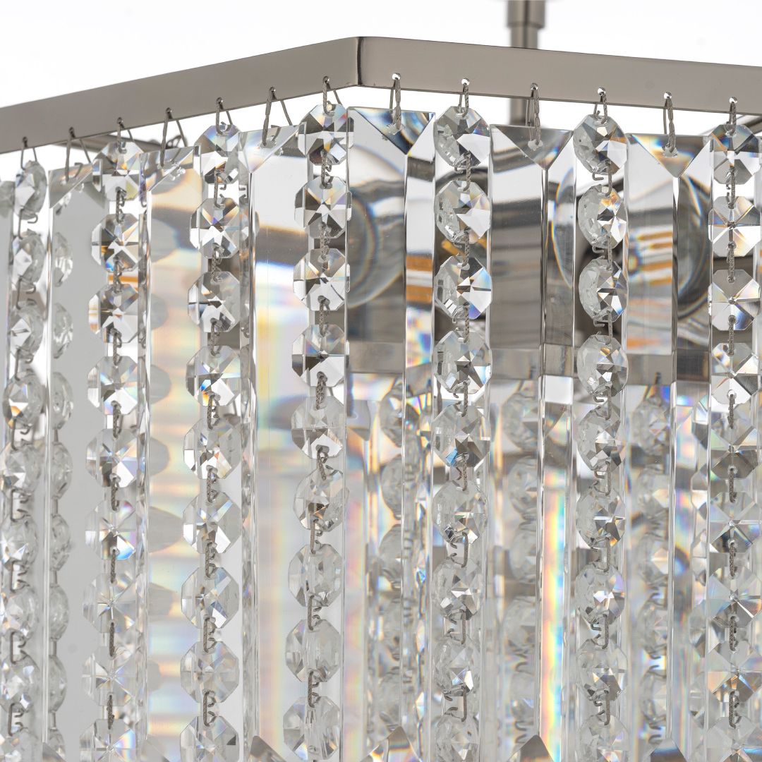 Потолочная люстра Arti Lampadari Loreto Nickel Loreto E 1.5.40.105 N