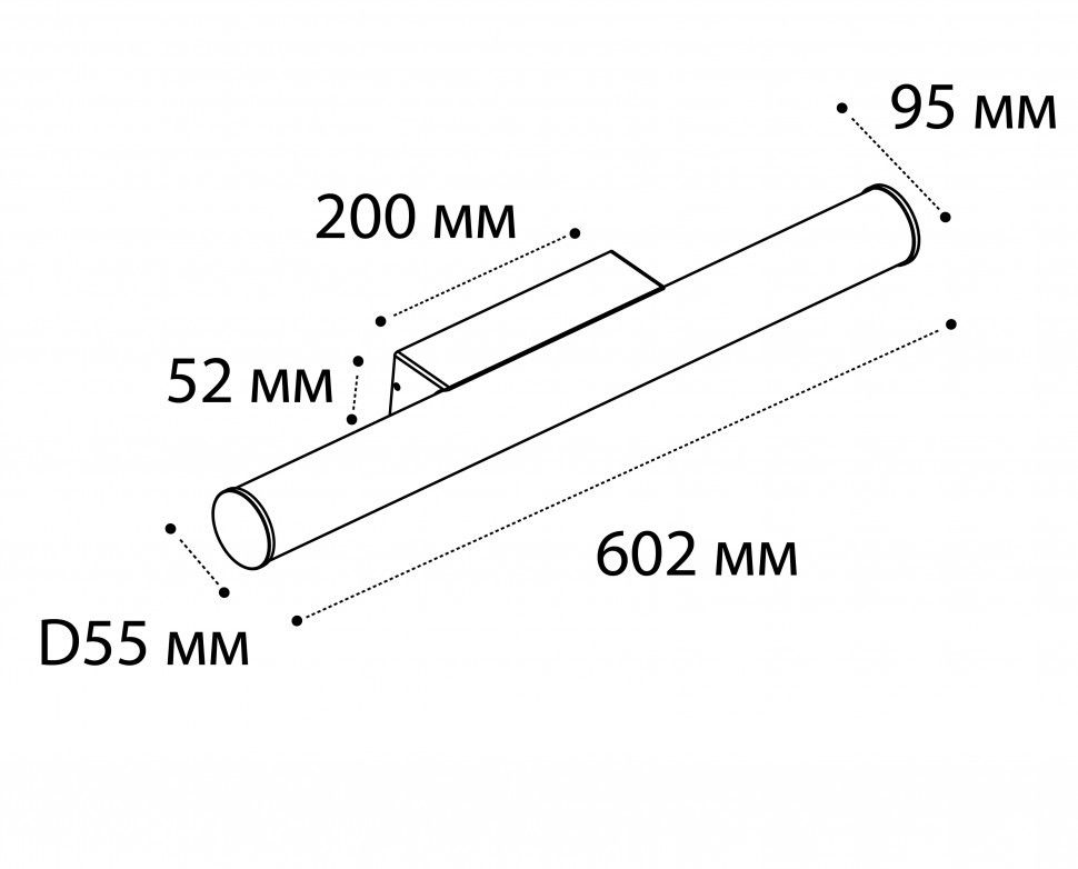 Подсветка зеркал и полок Italline IT01-1069 grey