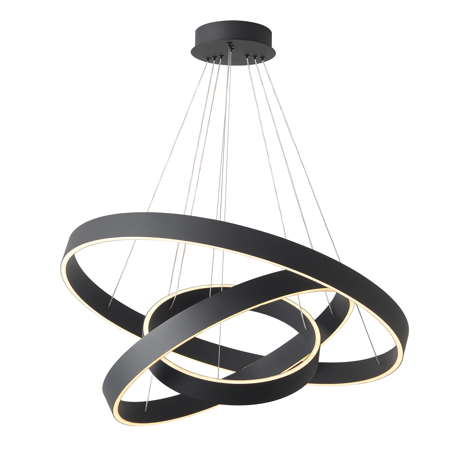 Подвесная люстра Crystal Lux Tron TRON SP158W LED BLACK