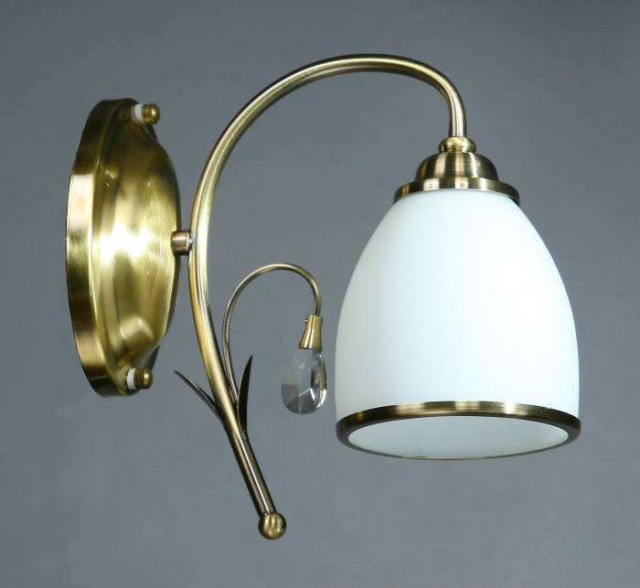 Настенное бра Brizzi MA 02640W/001 Bronze Настенное бра Brizzi MA 02640W/001 Bronze
