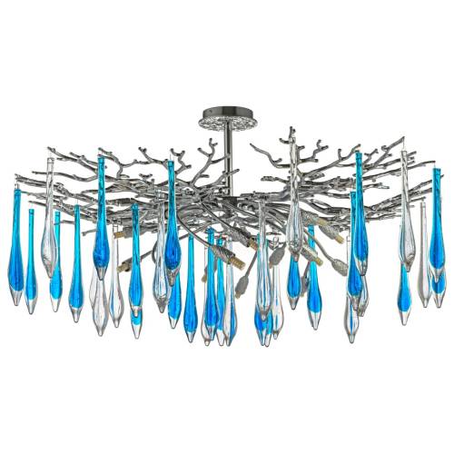 Потолочная люстра Dio D'Arte Tavenna Nickel Tavenna H 1.3.100.178 N