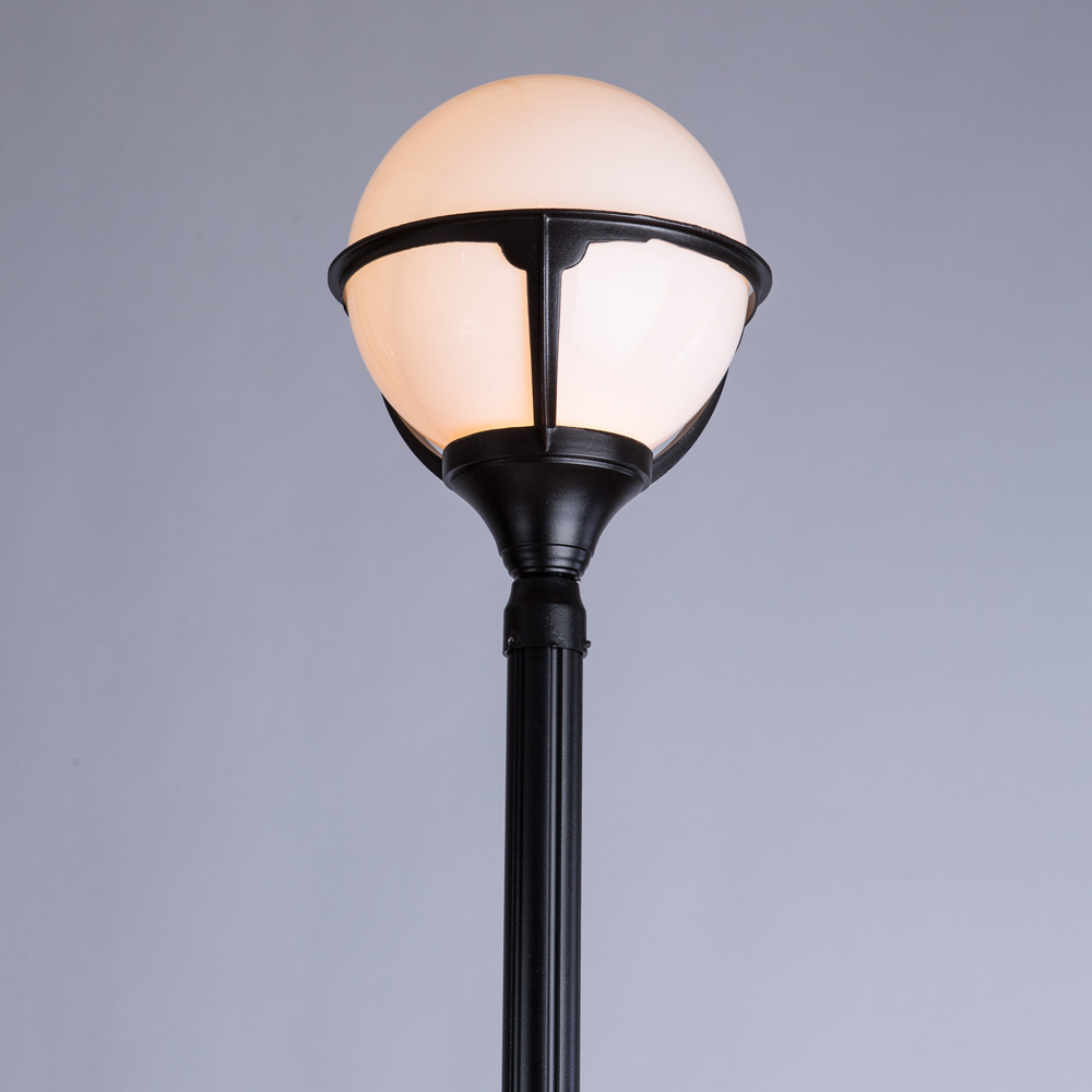 Столб фонарный уличный Arte Lamp MONACO A1497PA-1BK