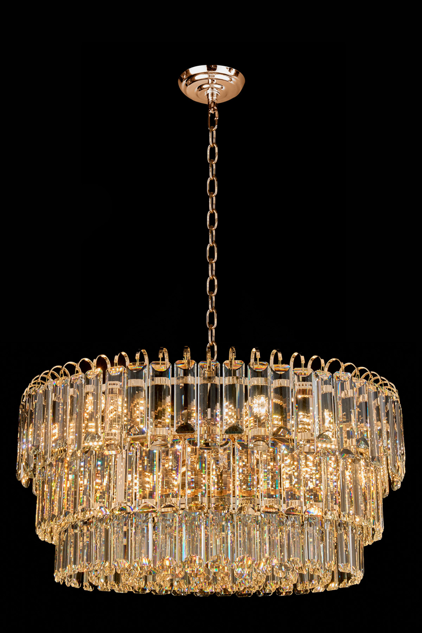 Подвесная люстра LEON Catherine LE9017/600 GD