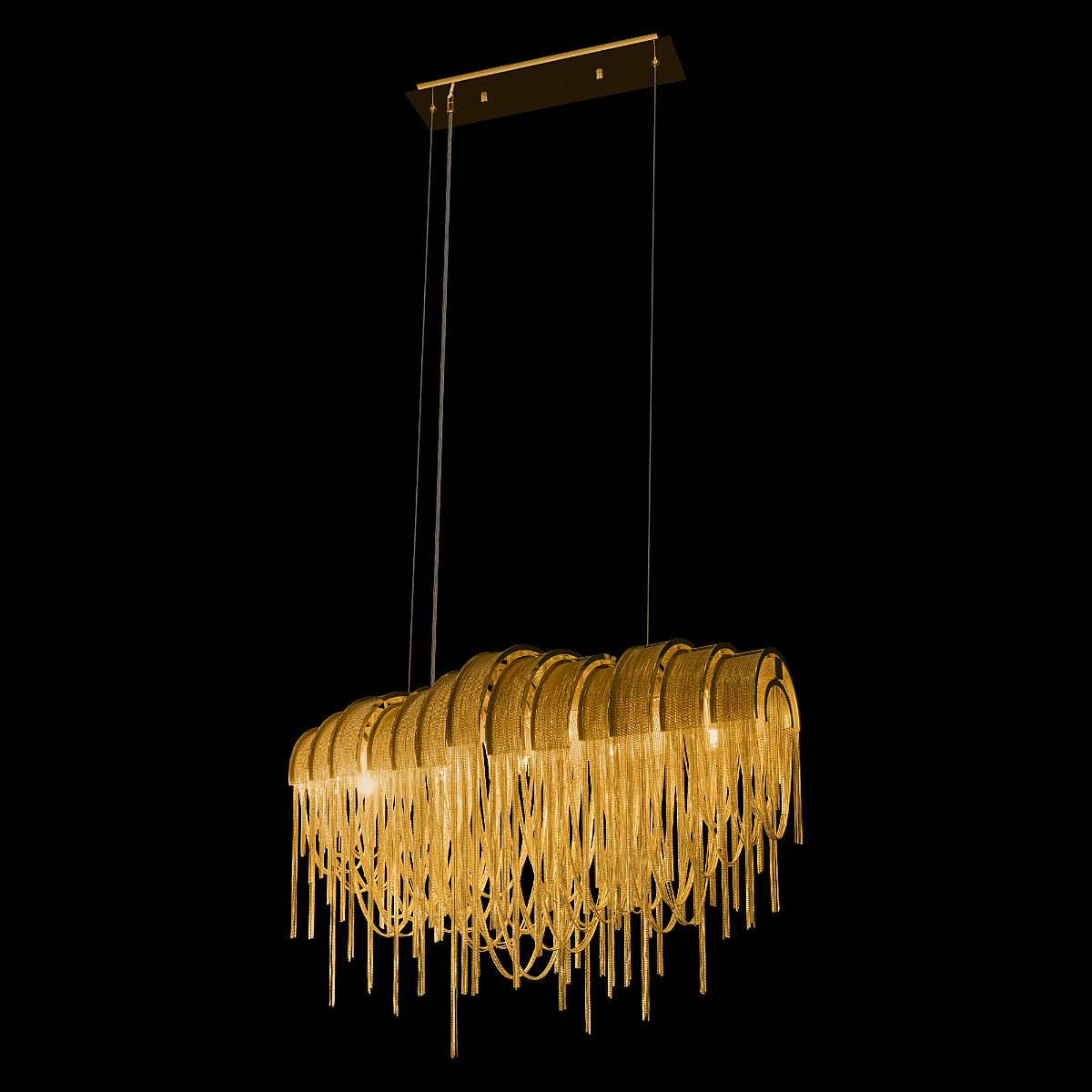 Подвесная люстра Loft It Volver 10404/720L GD