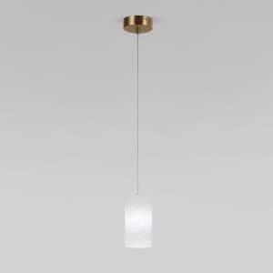 Светильник подвесной Eurosvet Marba 304052 алебастр / латунь