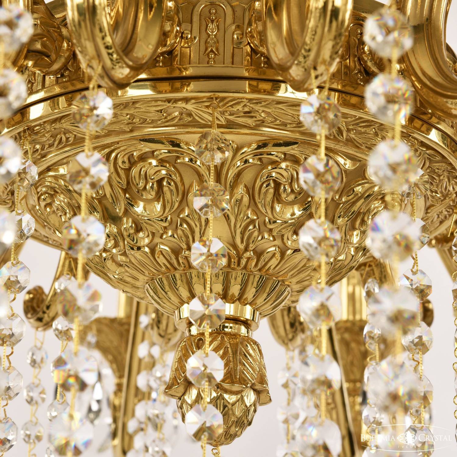 Подвесная хрустальная люстра 7202 Bohemia 72102/16/360 A G