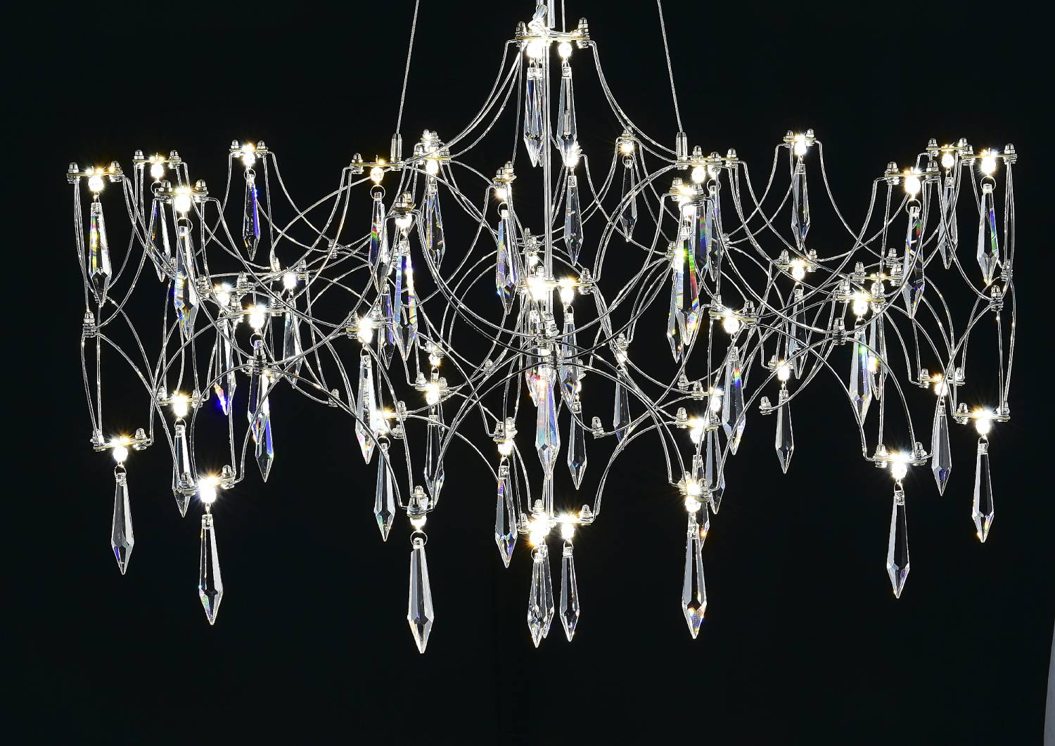 Подвесная люстра MyFar Ileria MR2651-57P-76AP