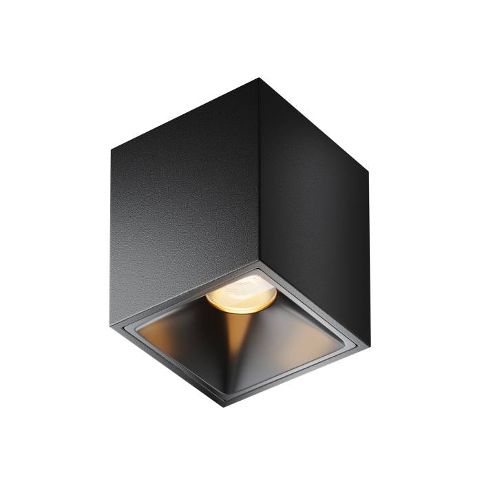 Накладной светильник Maytoni Alfa LED C065CL-8W2.7K-SQ-B Накладной светильник Maytoni Alfa LED C065CL-8W2.7K-SQ-B