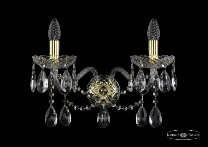 Настенное бра Bohemia 1413 1413B/2/200/XL/G