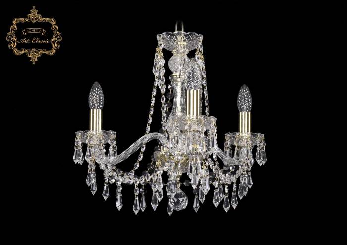 Подвесная хрустальная люстра 11.23 Art Classic 11.23.3.165.Gd.Dr