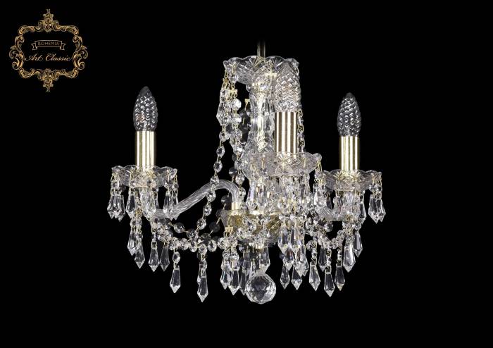 Подвесная хрустальная люстра 11.23 Art Classic 11.23.3.141.Gd.Dr