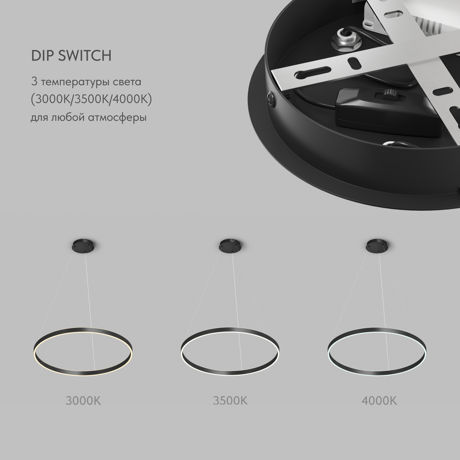 Подвесная люстра Denkirs Raydia DK6273-BK