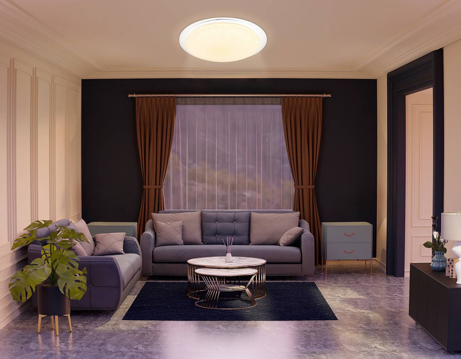 Светильник потолочный Ambrella Dance FZ770