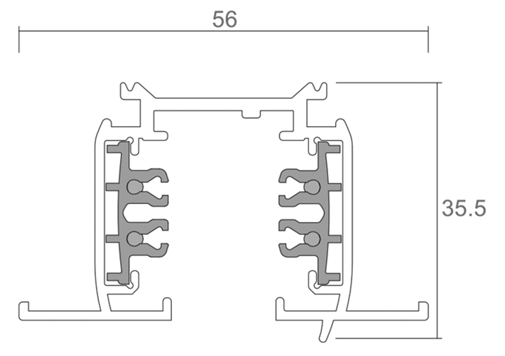 Шинопровод Deko-Light Line Built 710069