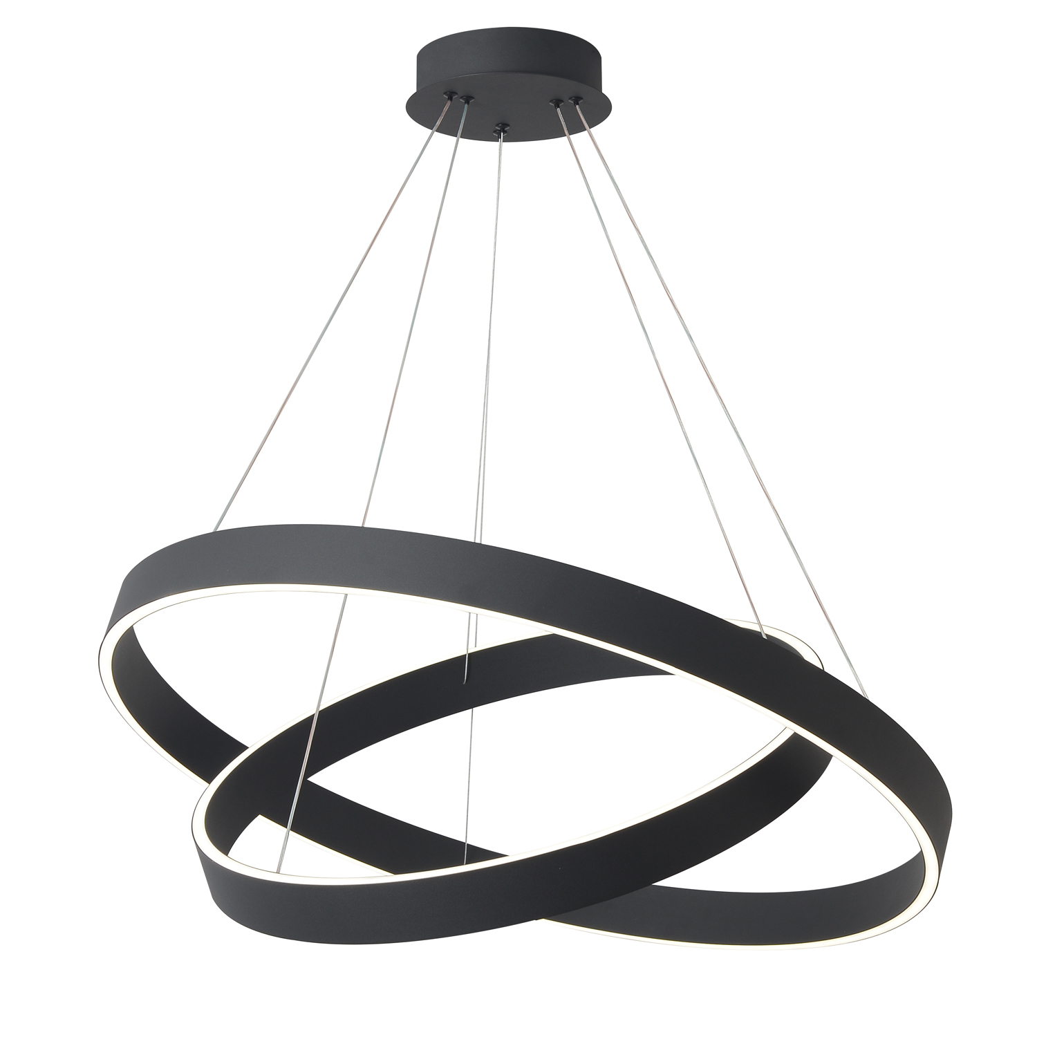 Подвесная люстра Crystal Lux Tron TRON SP123W LED BLACK