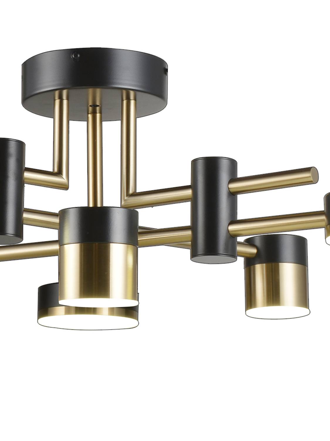 Потолочная люстра Natali Kovaltseva Loft Led LED LAMPS 81368 GOLD BLACK