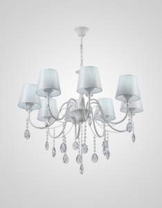 Подвесная люстра Мелодия Света Chateau P4735-8 WT 000056996