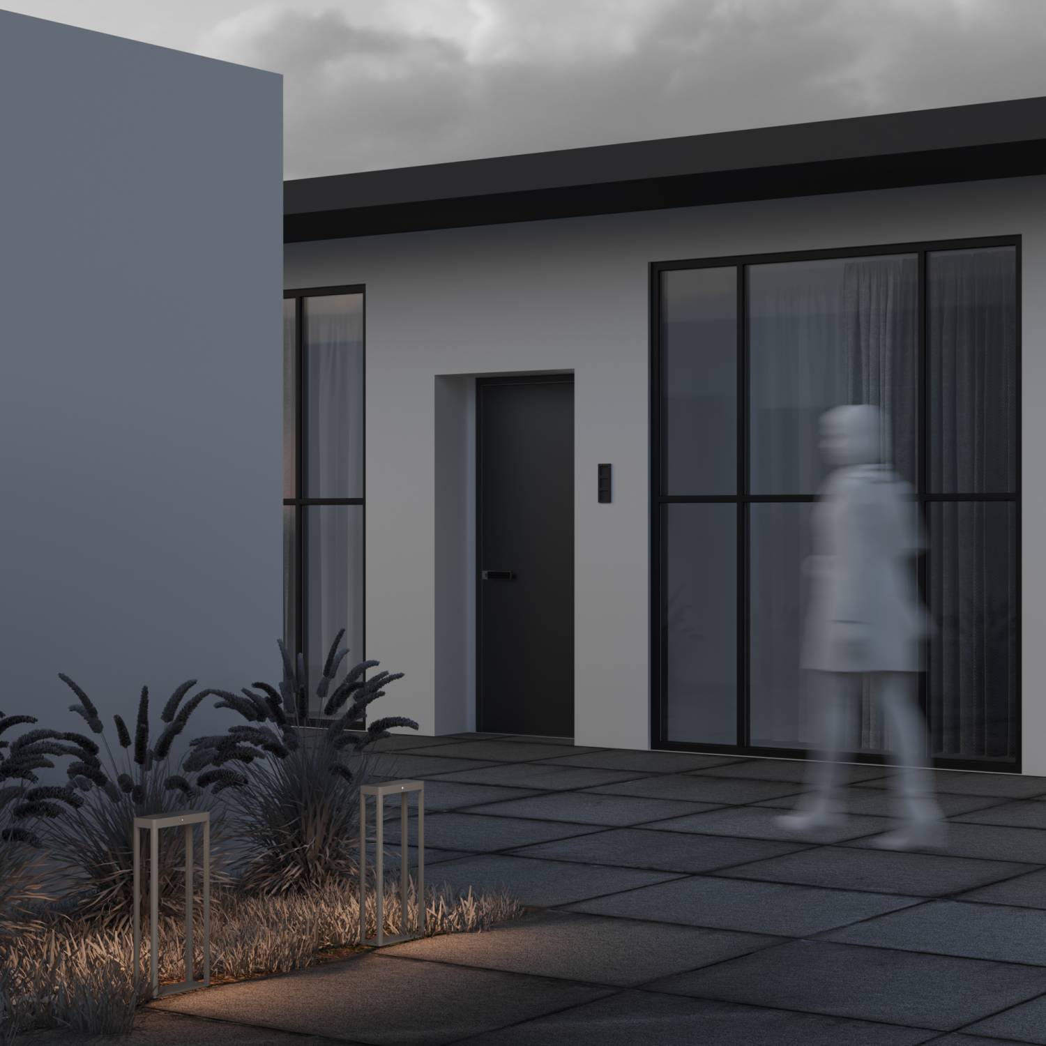 Уличный наземный светильник Maytoni Pir OSL456FL-L2GF3K