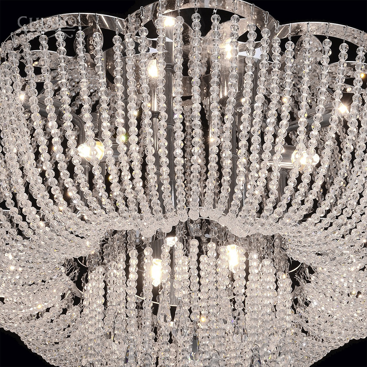 Потолочная хрустальная люстра Chiaro Сюзанна 458011608