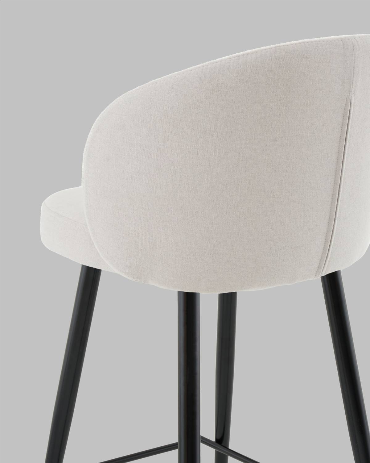 Полубарный стул Stool Group vd-hanningem-pf-silver