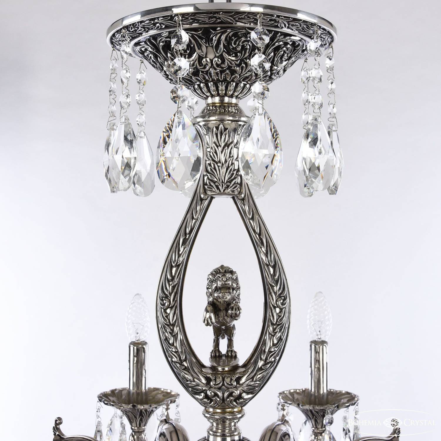 Подвесная хрустальная люстра 7202 Bohemia 72402/10/300 B NB FL3M