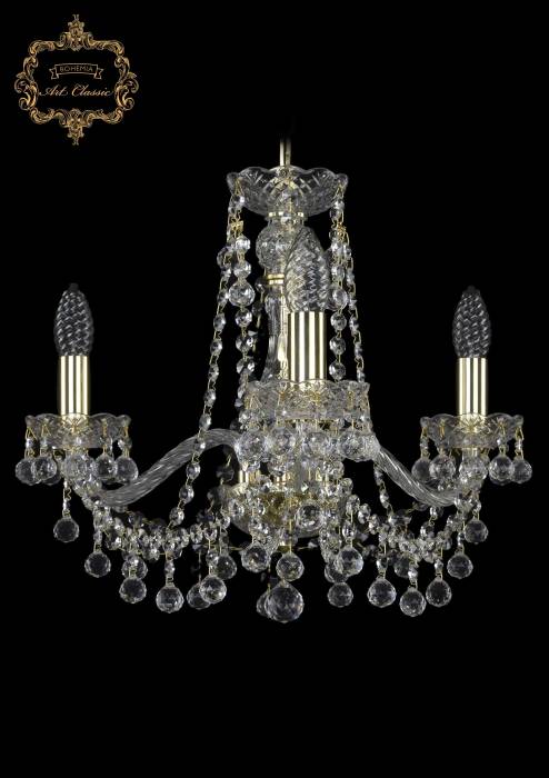 Подвесная хрустальная люстра 11.26 Art Classic 11.26.3.165.Gd.B