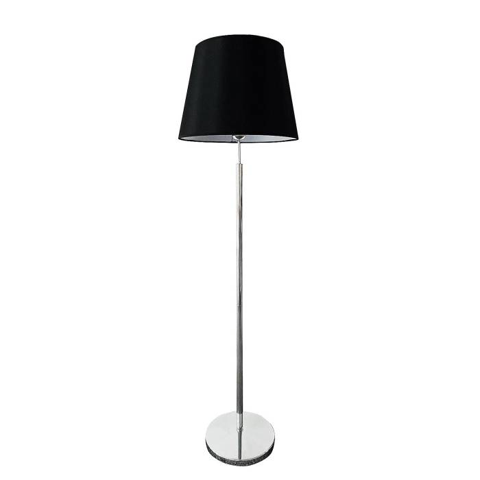 Торшер ЭкономСвет 11107 11107/1F CR BK