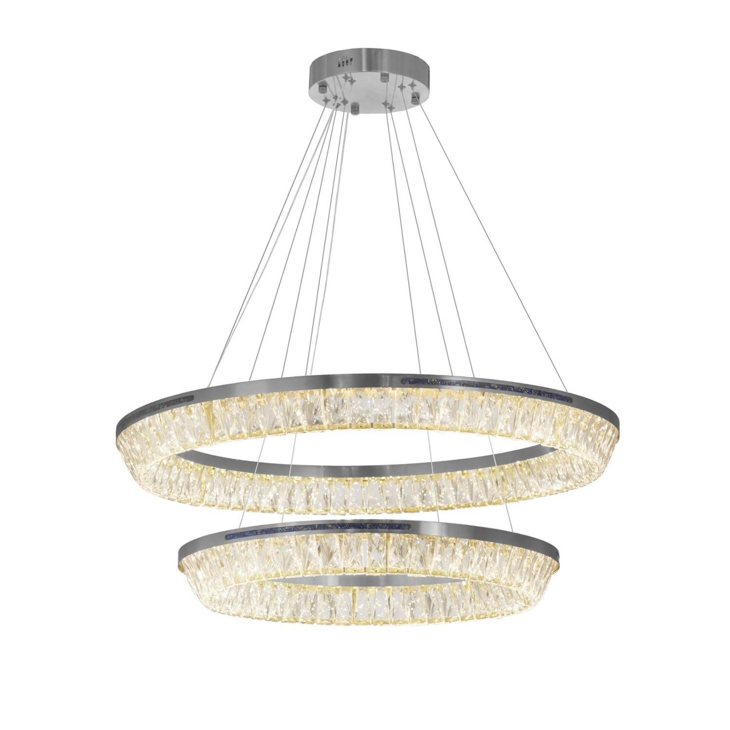 Подвесная люстра Lumina Deco LDP 6031-800-600 CHR