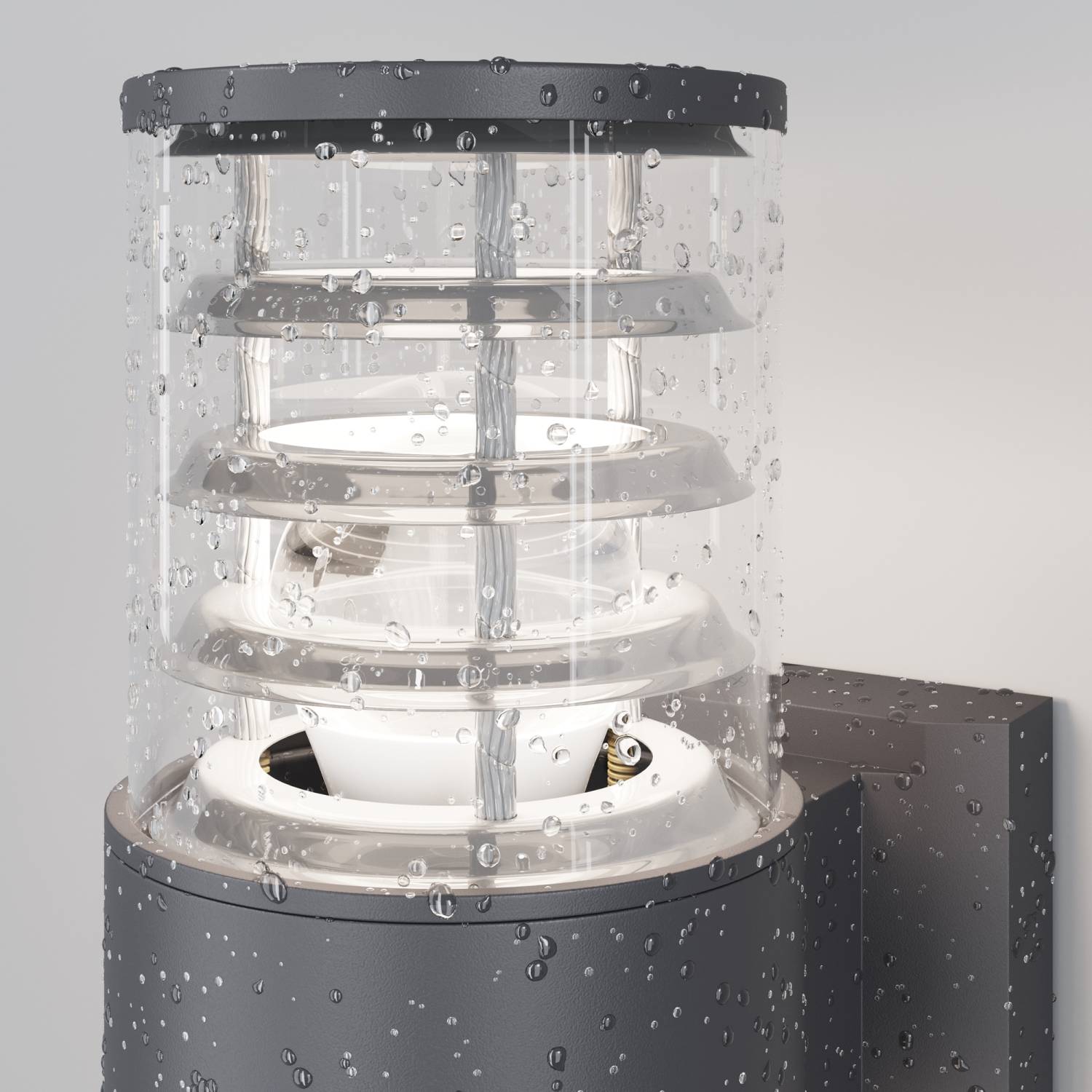 Уличный настенный светильник Maytoni Bronx O576WL-02GR