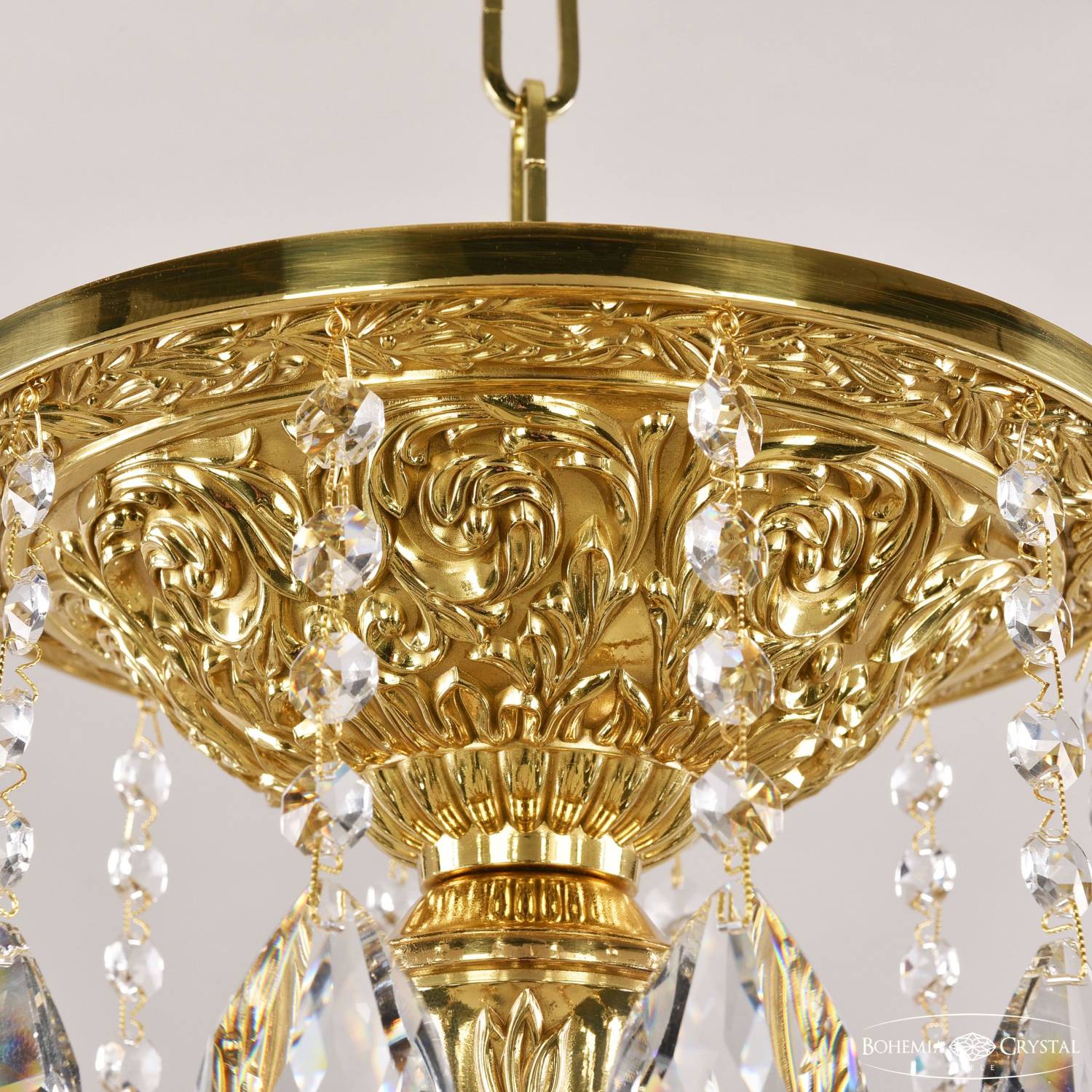 Подвесная хрустальная люстра 7101 Bohemia 71401/12/360 A G FE1S
