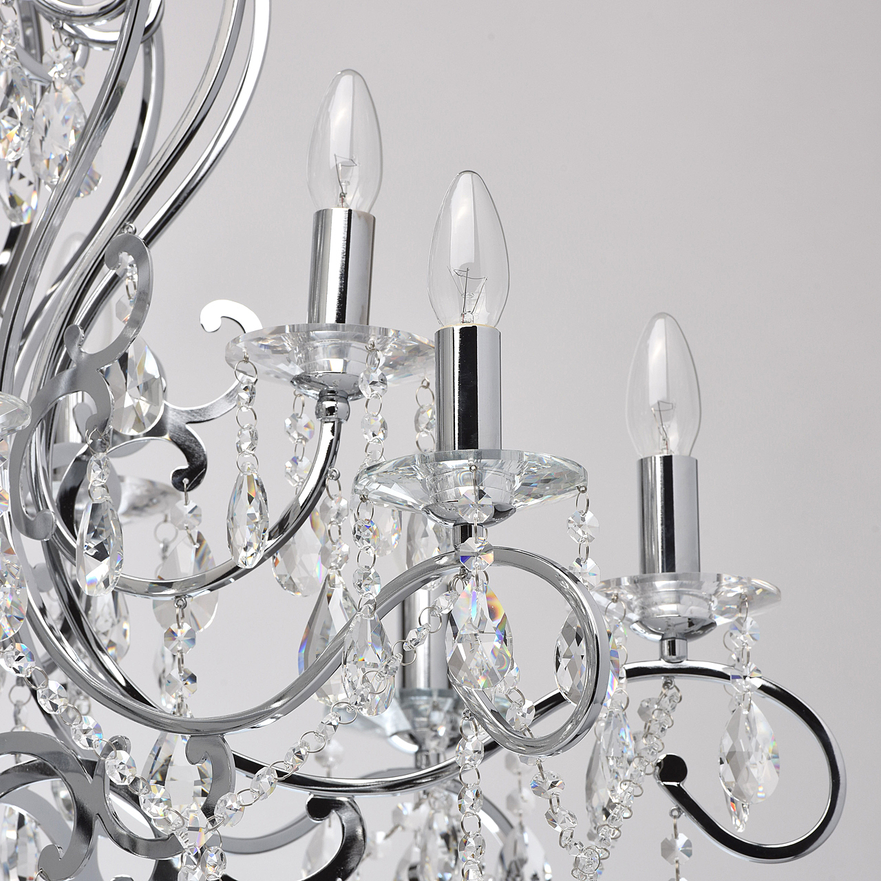 Хрустальная люстра Chiaro Сюзанна 458010712