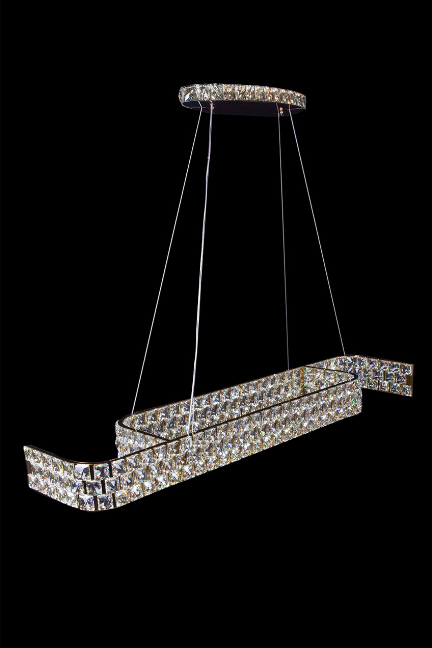 Светильник подвесной LEON Amelie LE3029/1200L GD