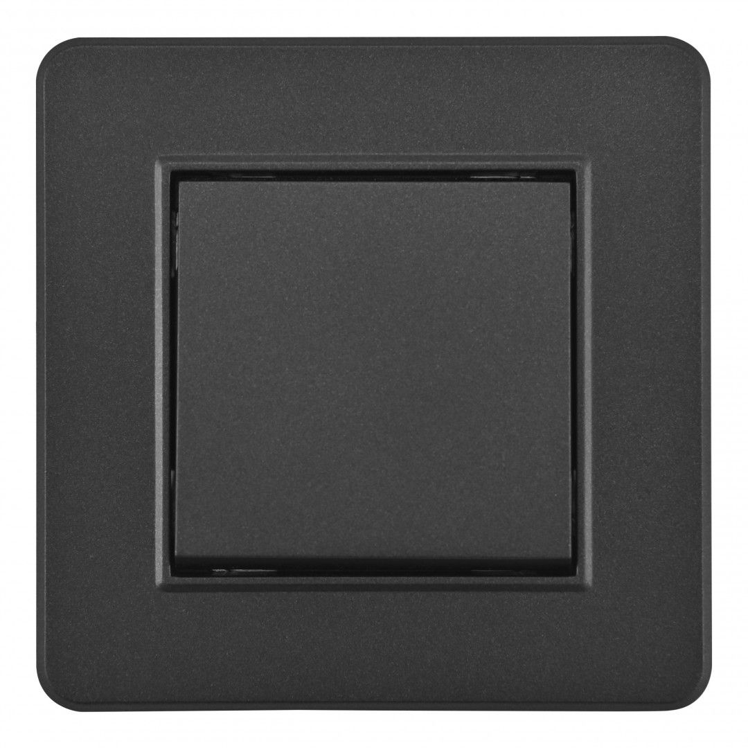 Выключатель Arte Milano Set16-1 SET16-1-30-1 black